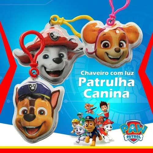 CHAVEIRO PATRULHA CANINA C/LUZ